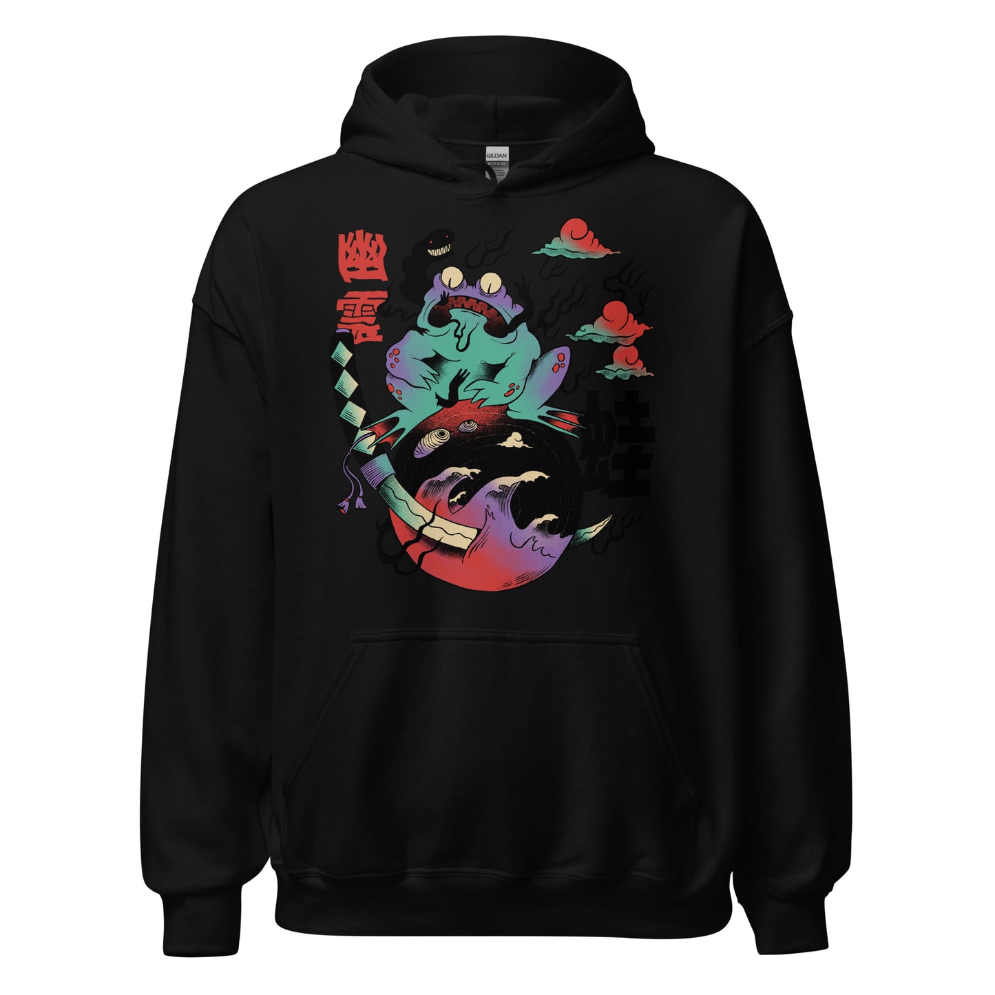 Indie Japanese Art, Japan Streeetwear Retro, Japanese Aesthetic Hoodie