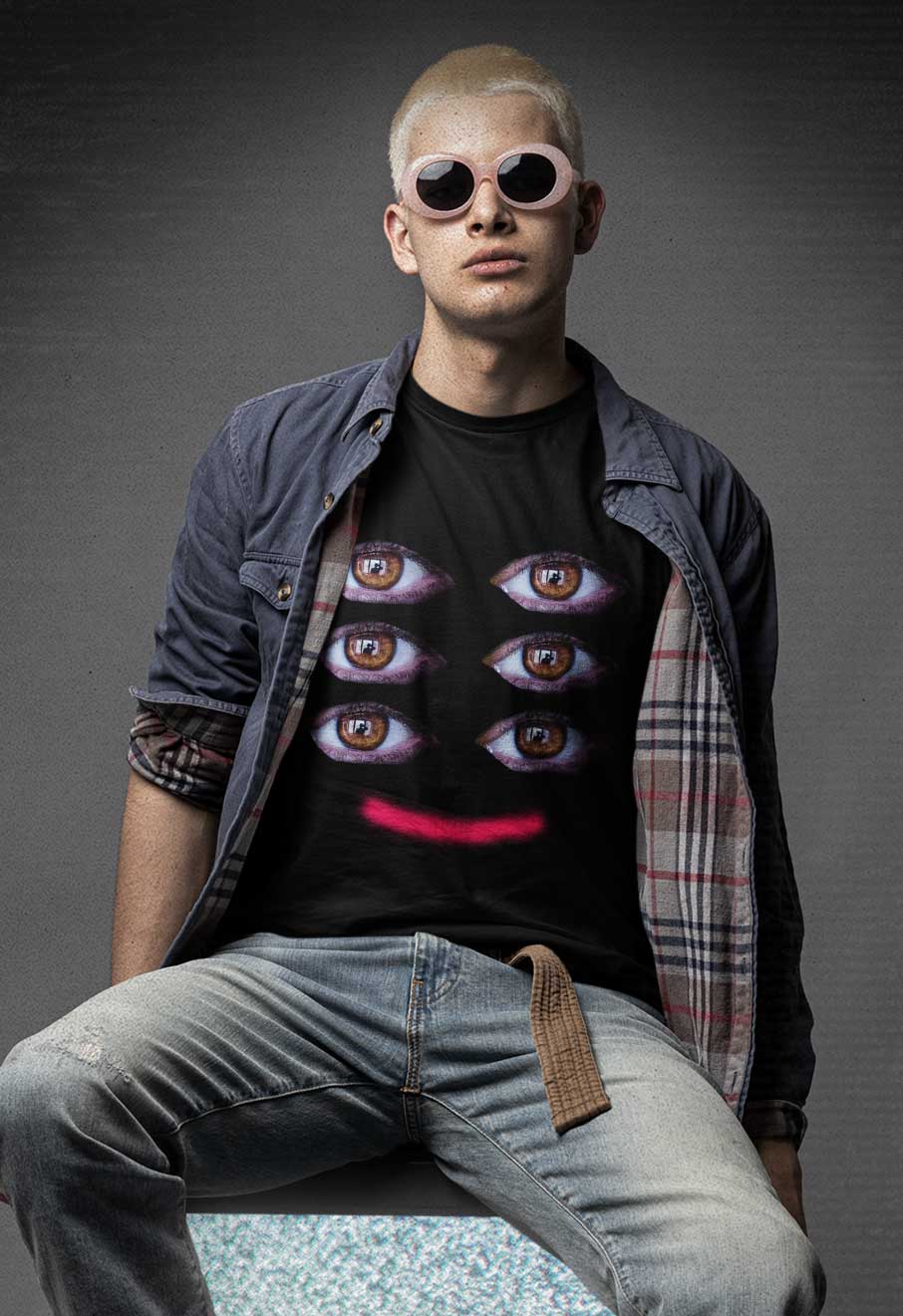 Weirdcore Smile T-Shirt