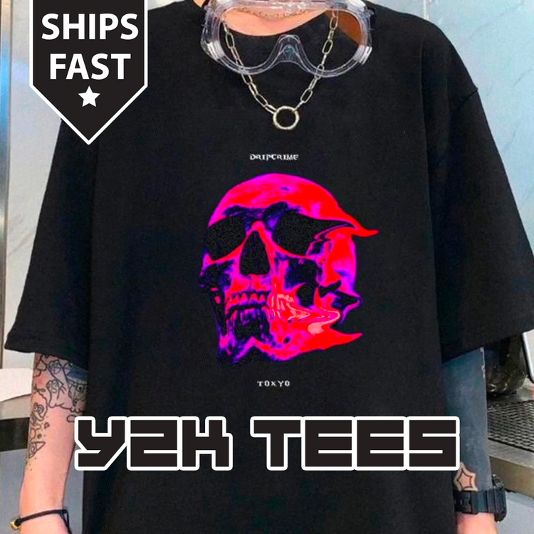 Y2K Goth Shirt  Y2K Clothing Store
