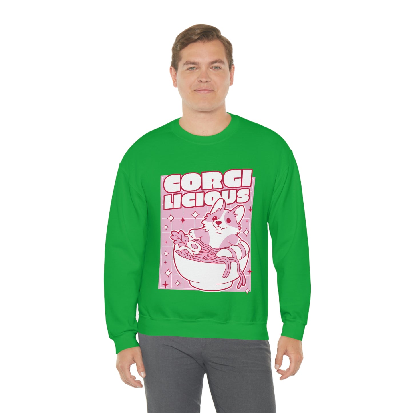 Japanese Aesthetic Corgilicious Cute Sweatshirt