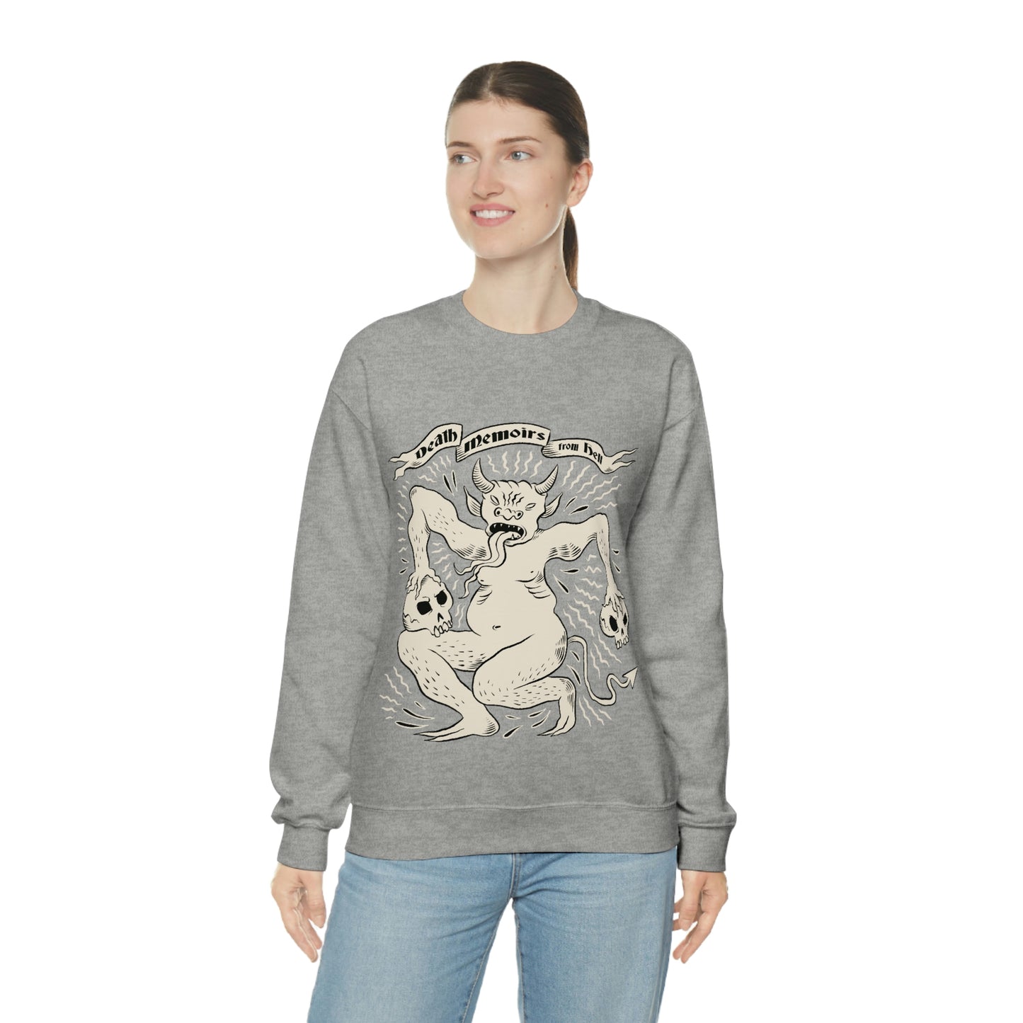 Dar Magic Demon Goth Aesthetic Sweatshirt