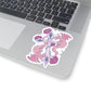 Pastel Goth Dragons, Goth Aesthetic Sticker