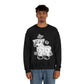 Gothic Cow Graphic Goth Aesthetic Sweatshirt