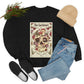 Tarot Card The Gardener Skull Sweatshirt