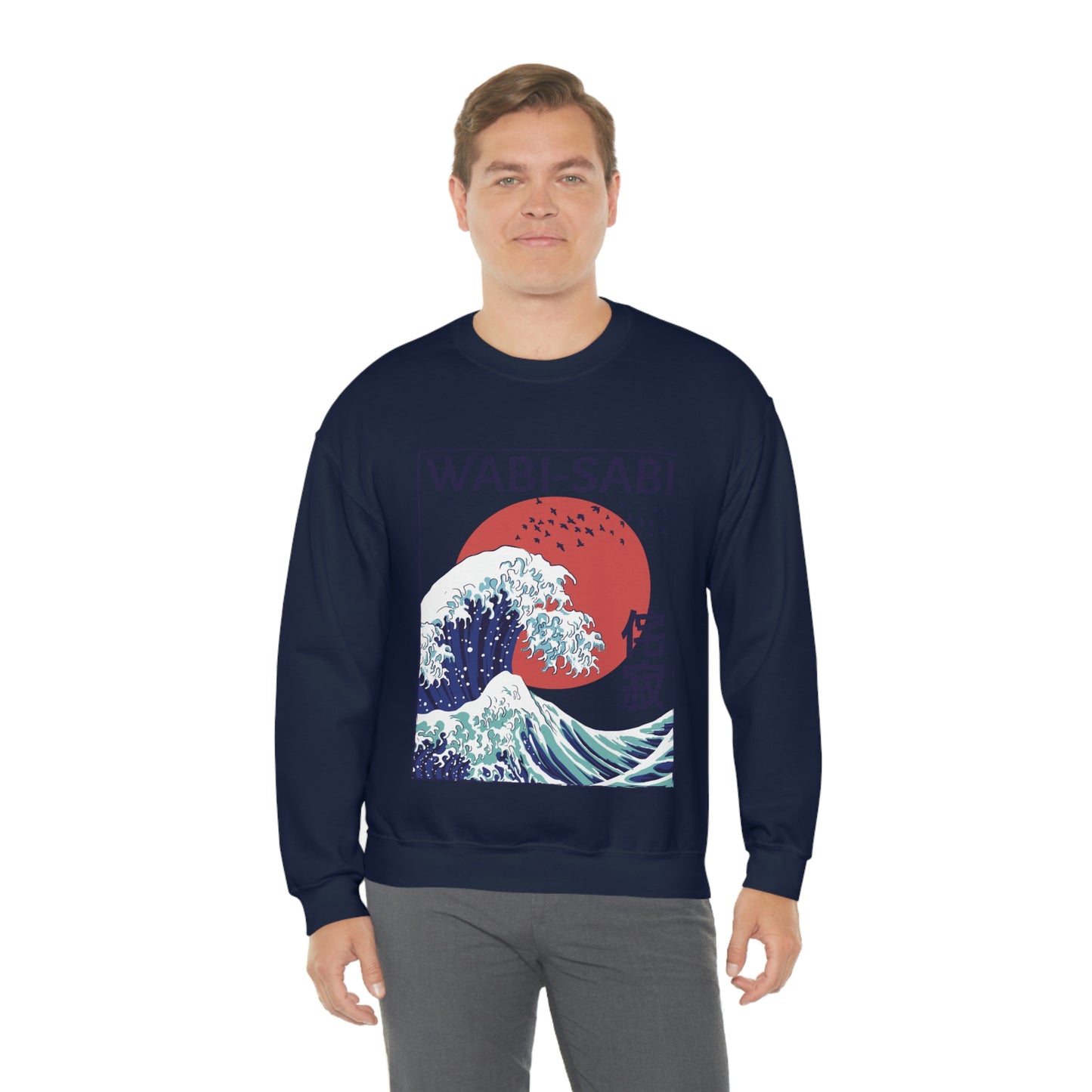 Indie Japanese Art, Japan Streeetwear Retro, Japanese Aesthetic Wave Sweatshirt