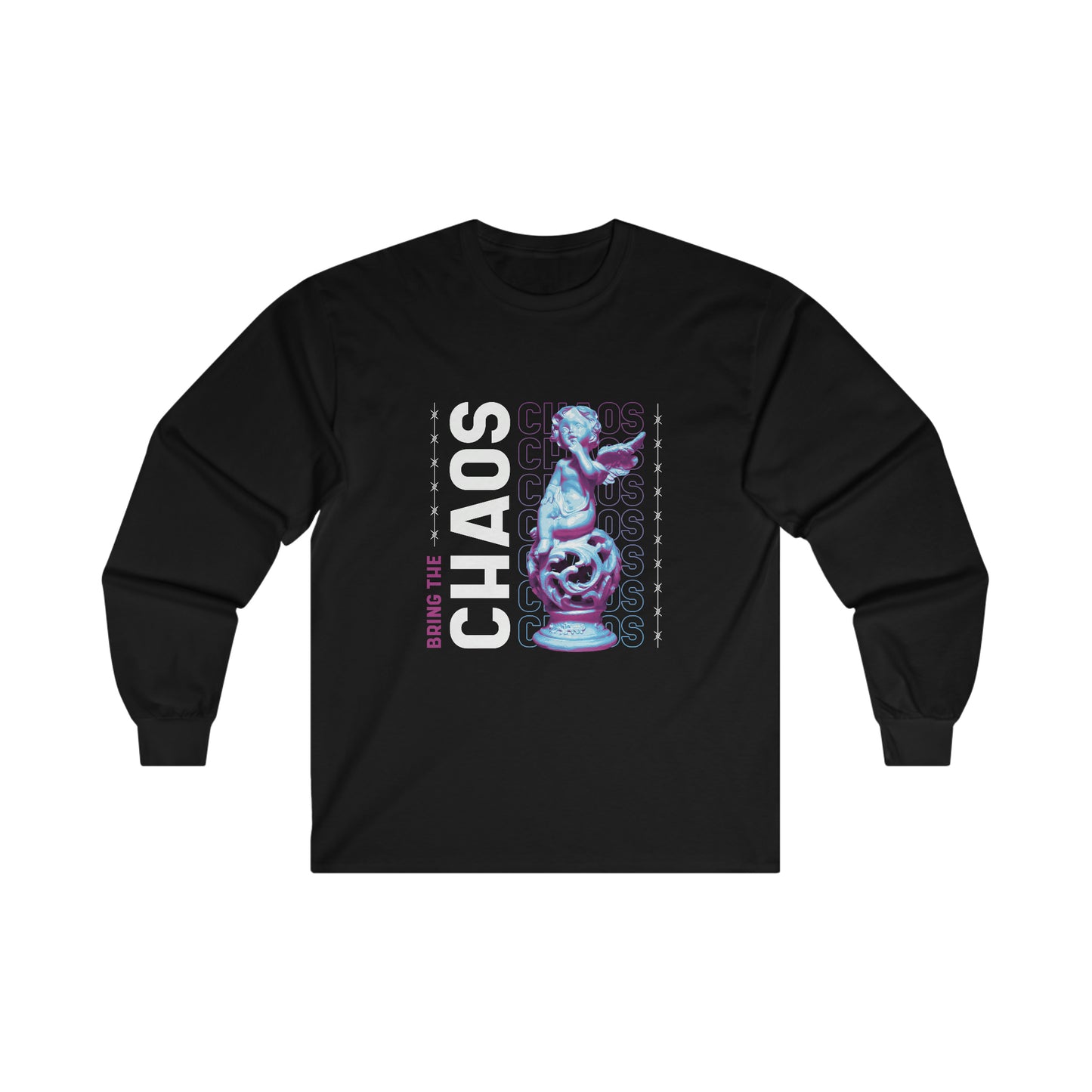 Bring The Chaos Y2k Aesthetic Long Sleeve T-Shirt