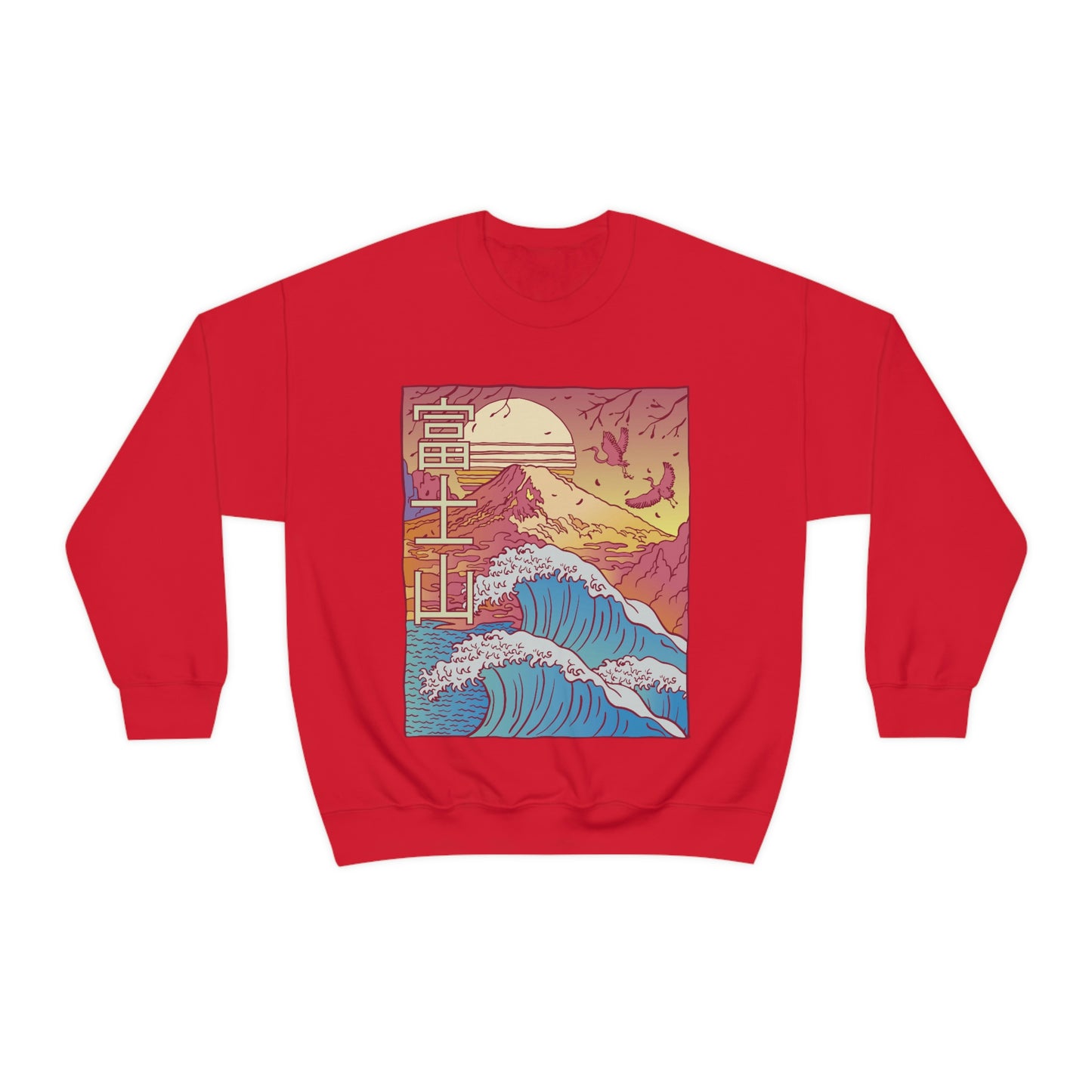 Kawaii Aesthetic Japanese Retro Vaporwave Art Sweatshirt