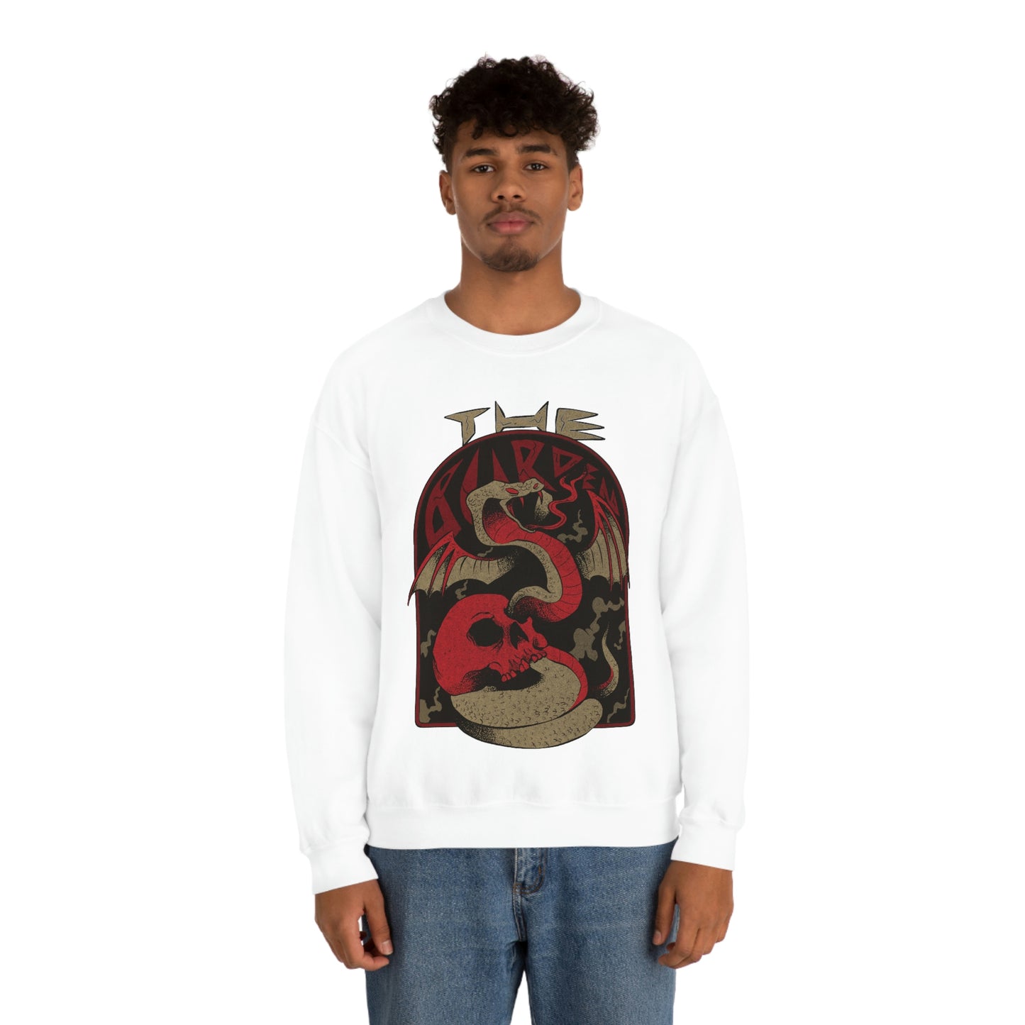 Snake N Skull Goth Aesthetic Sweatshirt