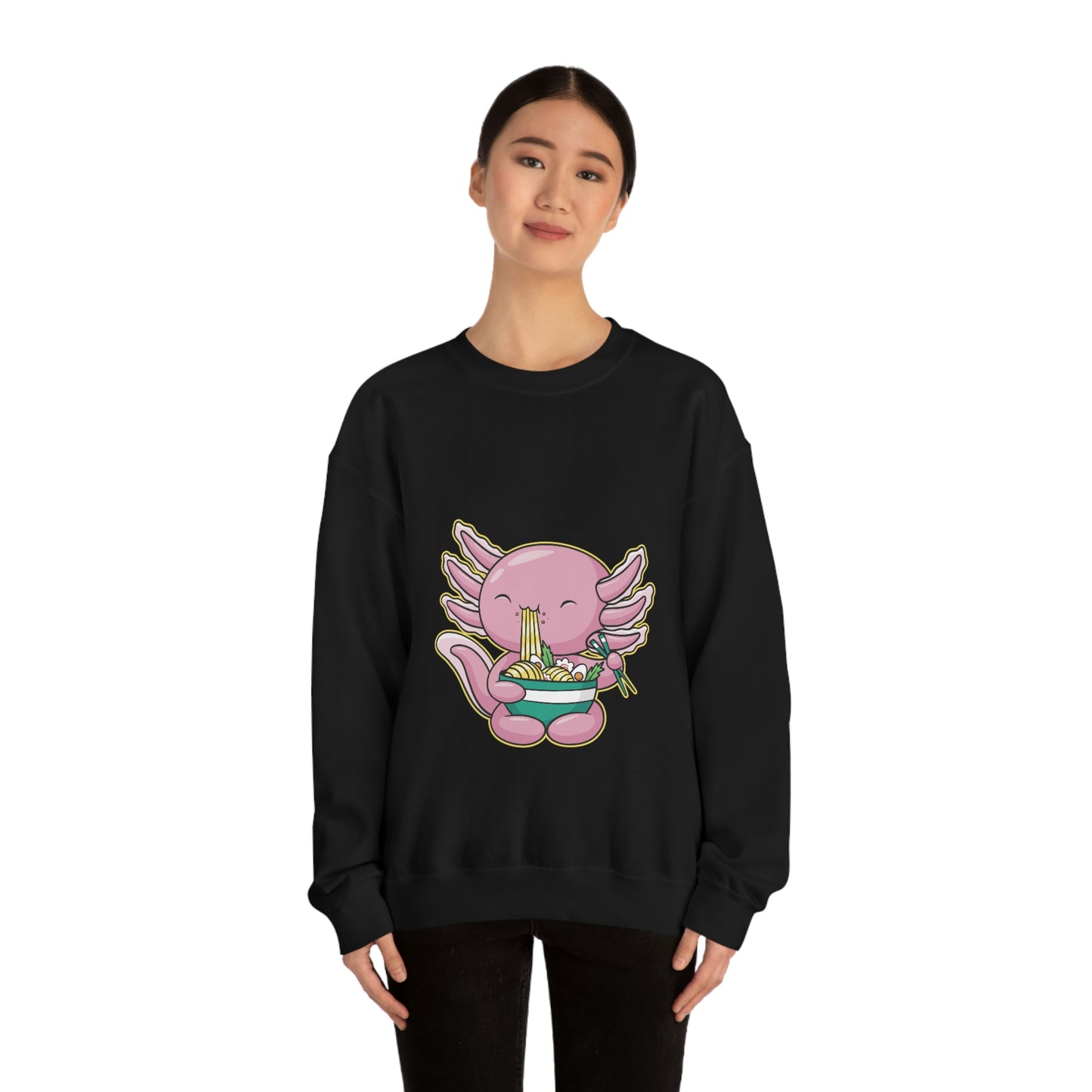 Kawaii Aesthetic, Yami Kawaii, Japanese Aesthetic Otaku Cute Axolotl Sweatshirt