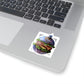 Planet Home Hamburger Y2k Aesthetic Sticker