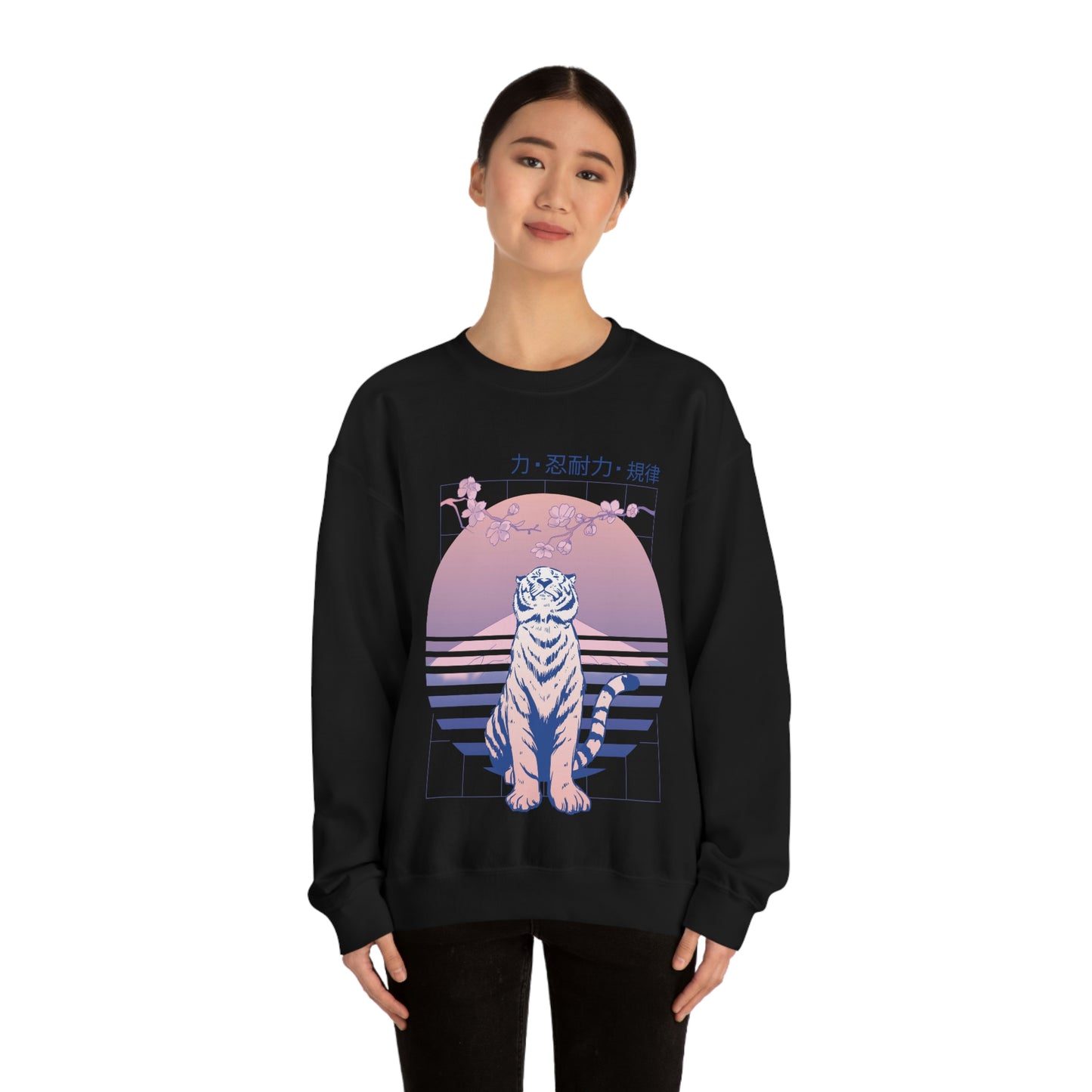 Indie Japanese Art, Japan Streeetwear Retro, Japanese Aesthetic Sweatshirt