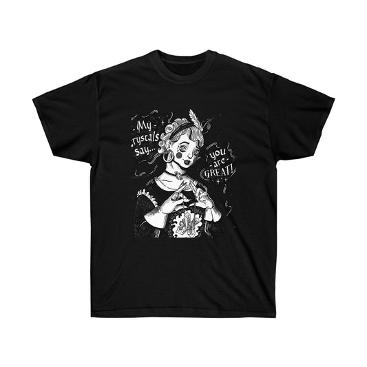 Witch Aesthetic Ilustration T-Shirt