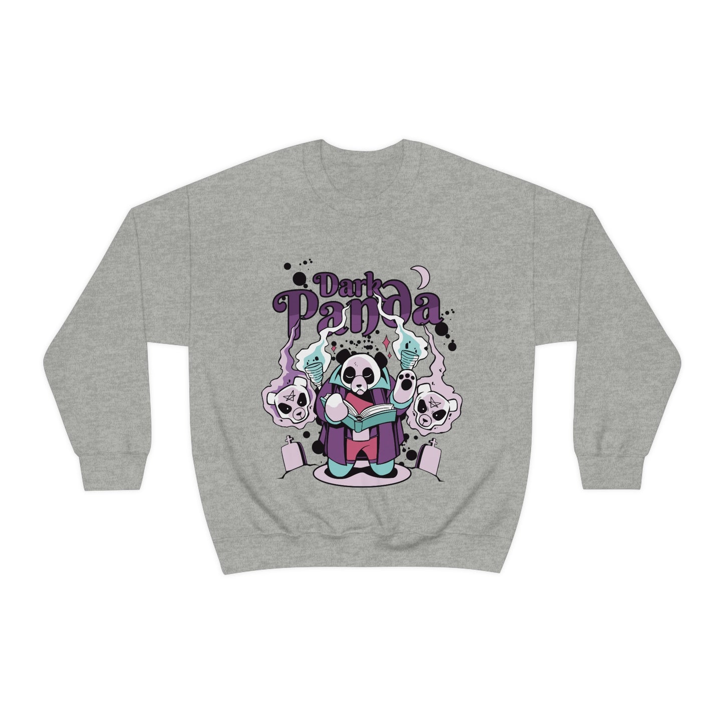 Dark Panda Pastel Goth Aesthetic Sweatshirt