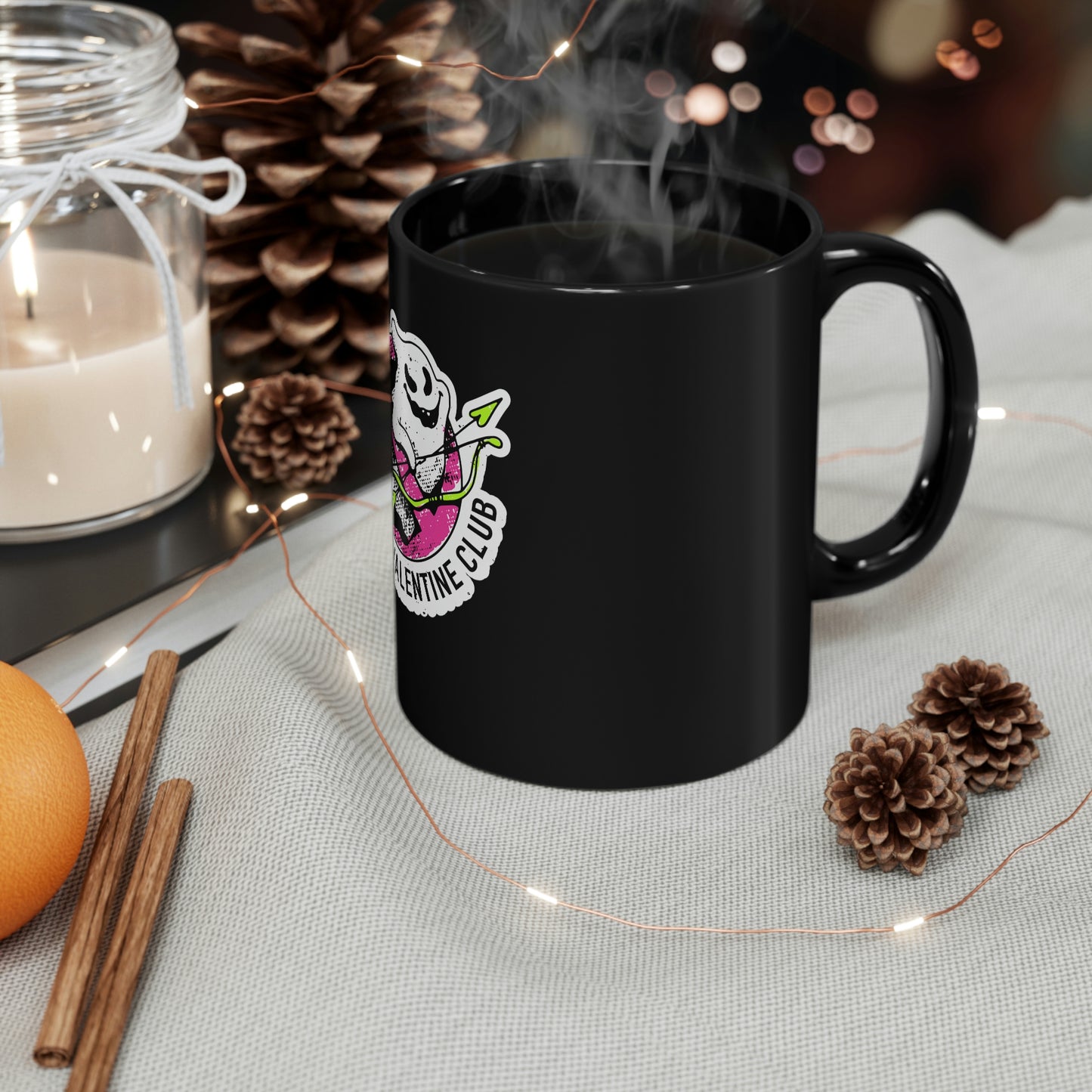 Anti Valentines CLub Ghost Mug