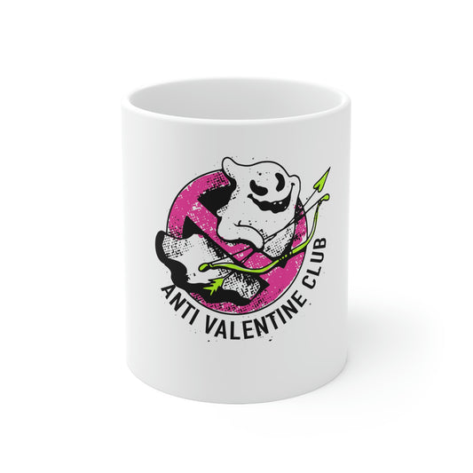 Anti Valentines CLub Ghost Mug