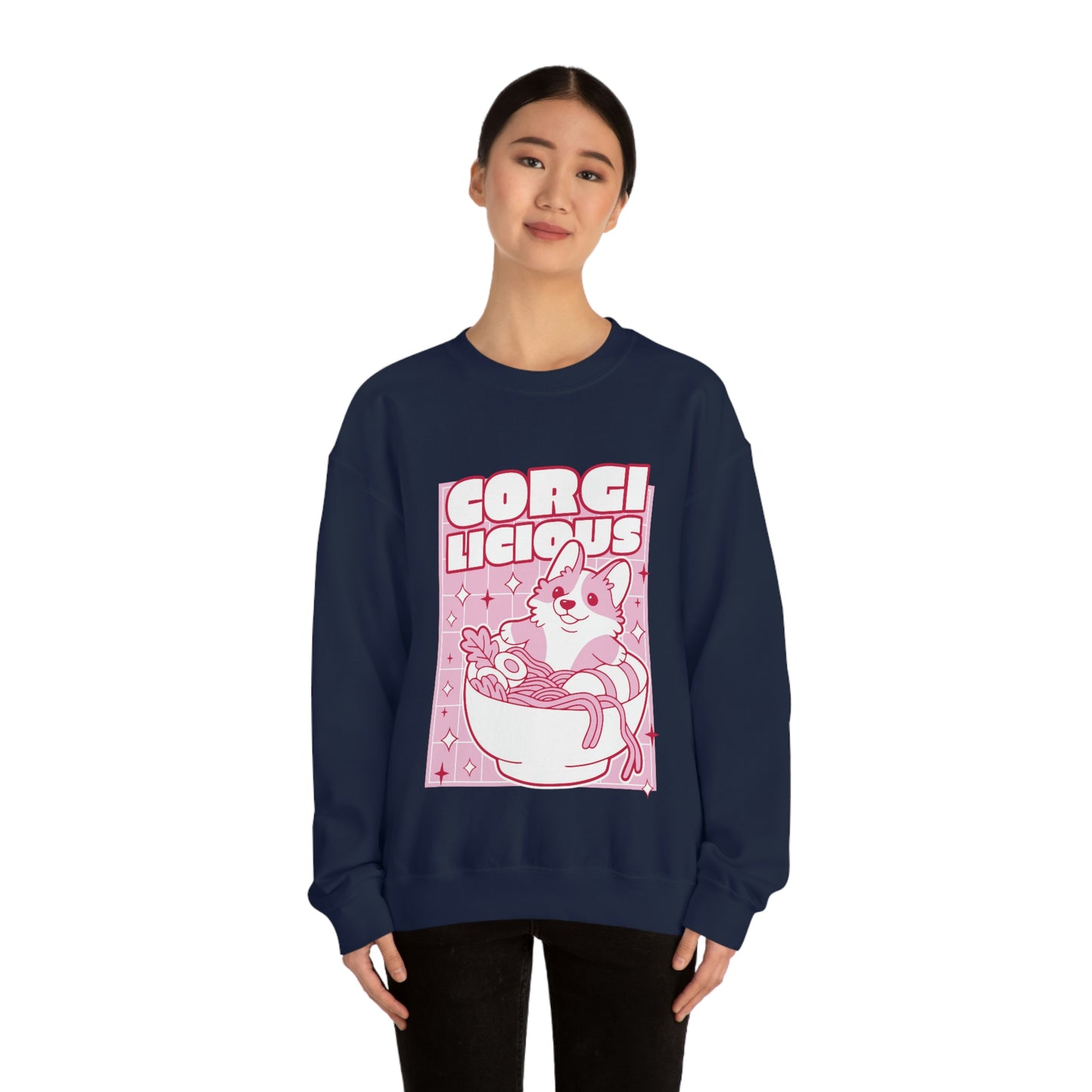 Japanese Aesthetic Corgilicious Cute Sweatshirt