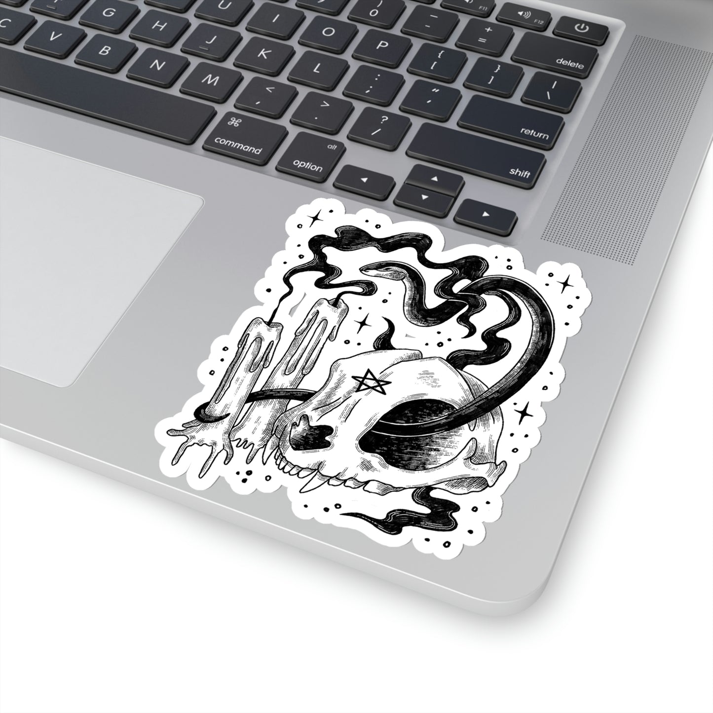Witch Aesthetic Skull Goth Aesthetic Sticker