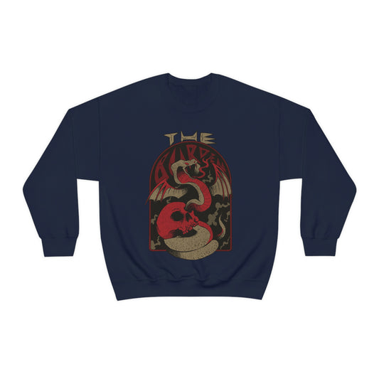 Snake N Skull Goth Aesthetic Sweatshirt
