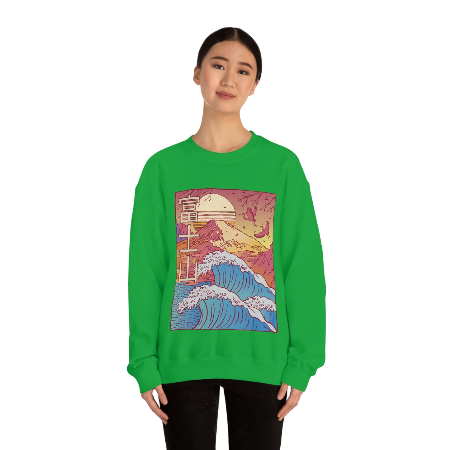 Kawaii Aesthetic Japanese Retro Vaporwave Art Sweatshirt