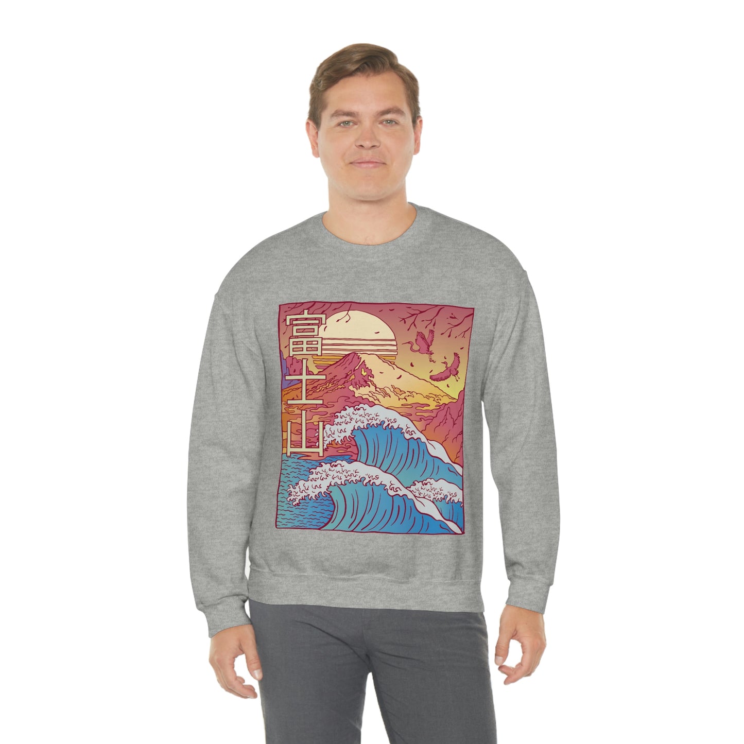 Kawaii Aesthetic Japanese Retro Vaporwave Art Sweatshirt