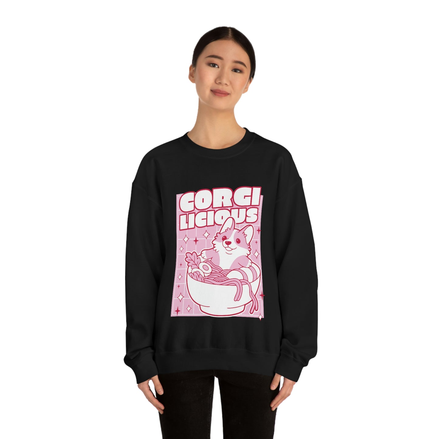 Japanese Aesthetic Corgilicious Cute Sweatshirt