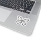 Barbwire Butterfly Y2k Aesthetic Sticker