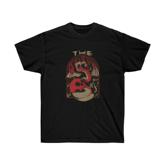 Snake and skull grunge T-Shirt