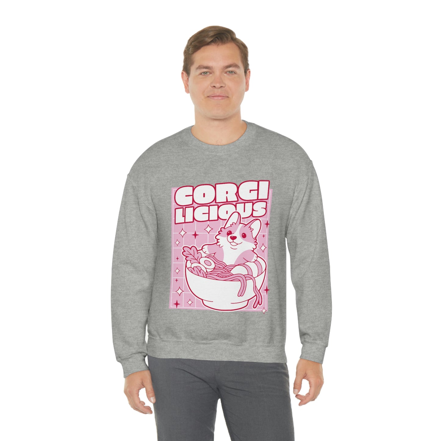 Japanese Aesthetic Corgilicious Cute Sweatshirt