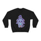 Pastel Goth Cat Witch, Goth Aesthetic Sweatshirt