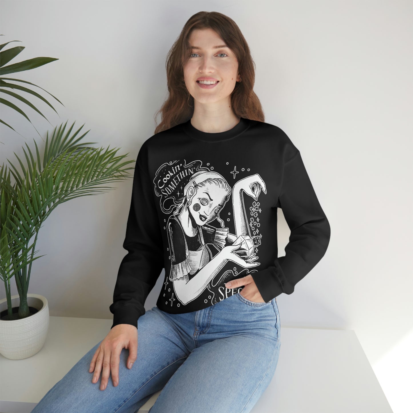 Witch Special, Goth Aesthetic Sweatshirt