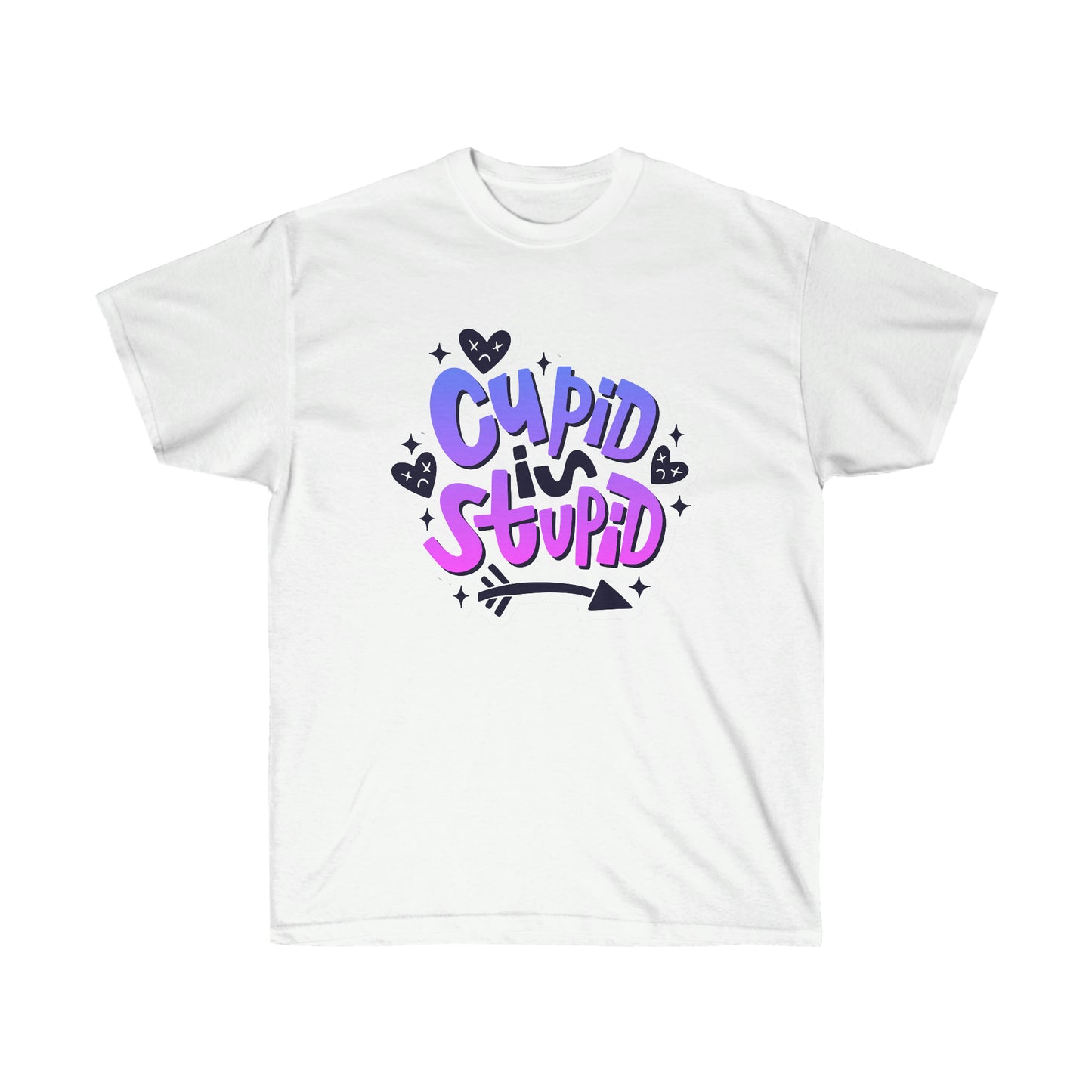 Anti Valentines Day Cupid Is Stupid T-Shirt