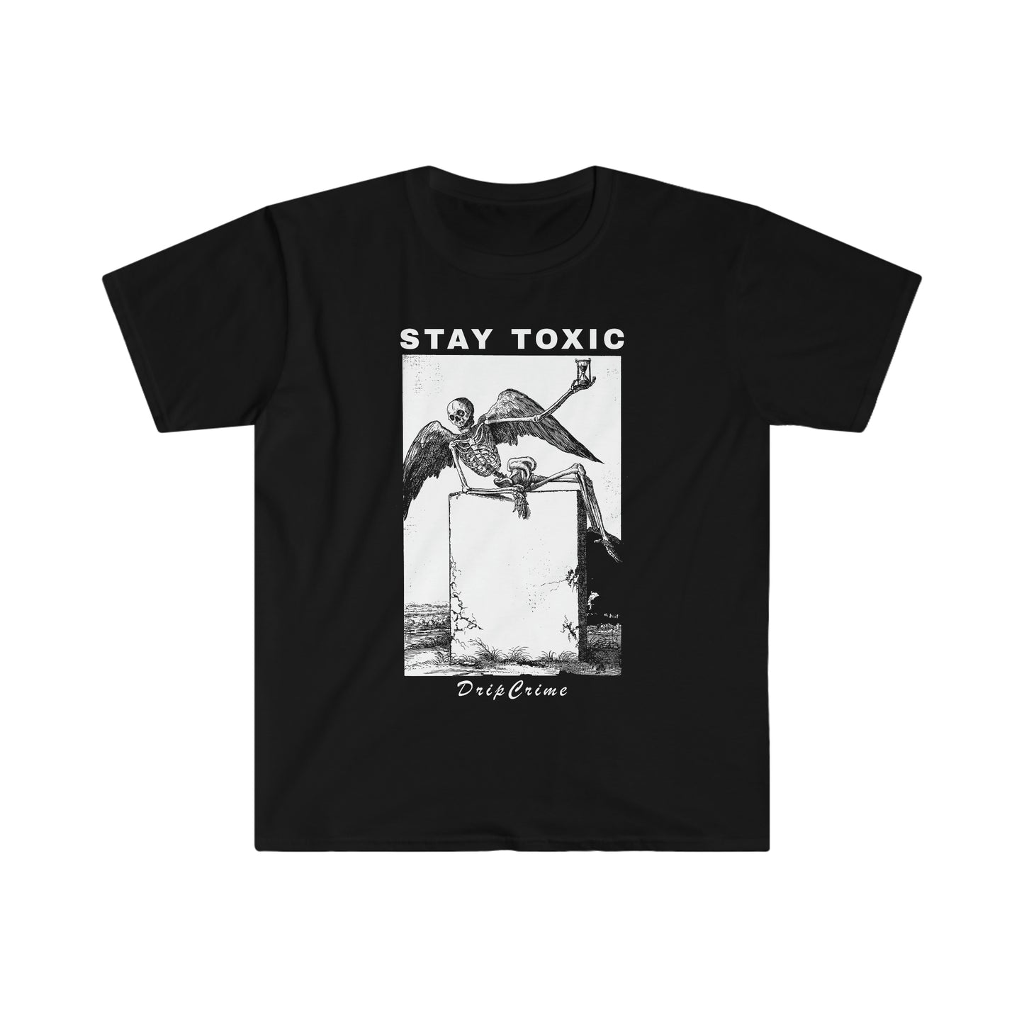 Stay Toxic Goth Y2k Clothing Alt Aesthetic Goth Punk T-Shirt