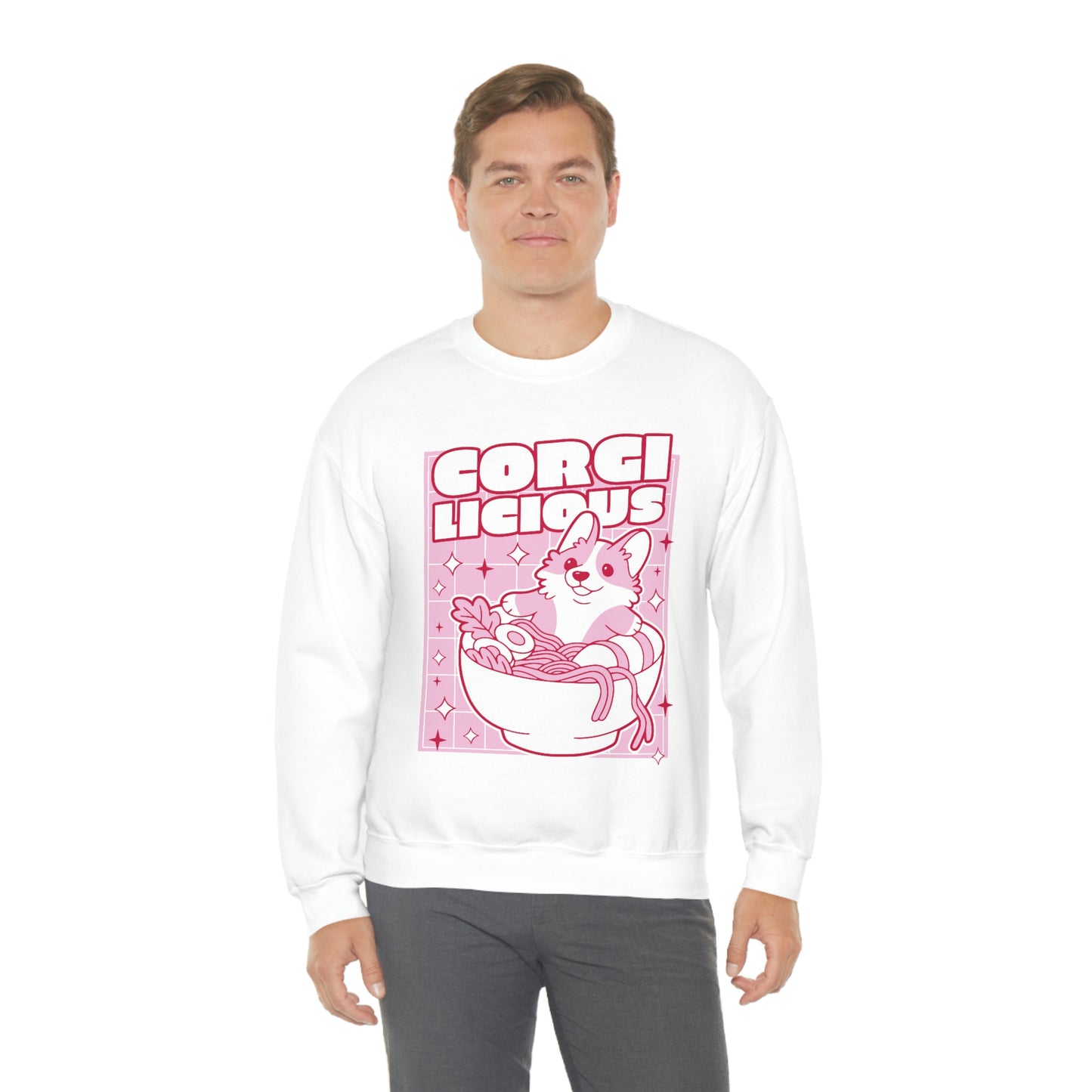 Japanese Aesthetic Corgilicious Cute Sweatshirt