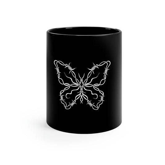 Barbwire Butterfly Y2k Aesthetic 11oz Mug