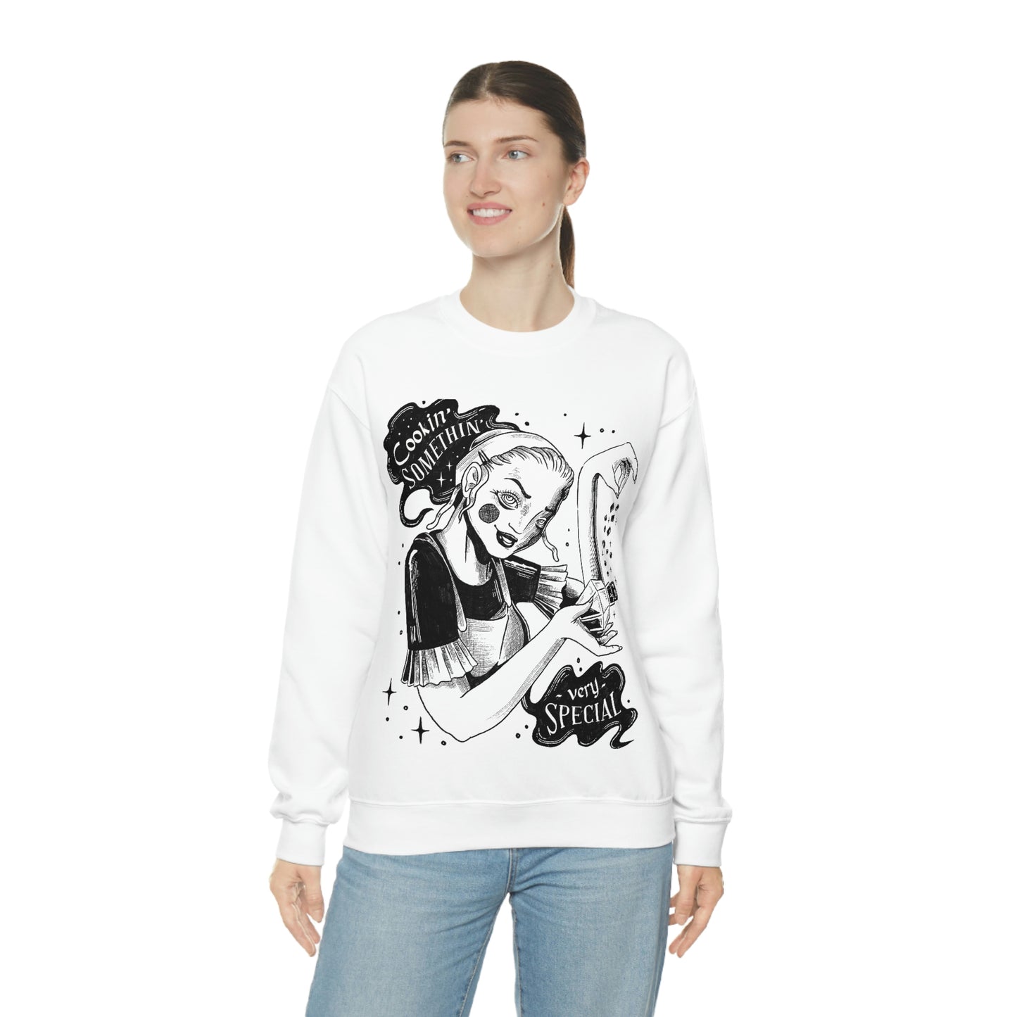 Witch Special, Goth Aesthetic Sweatshirt