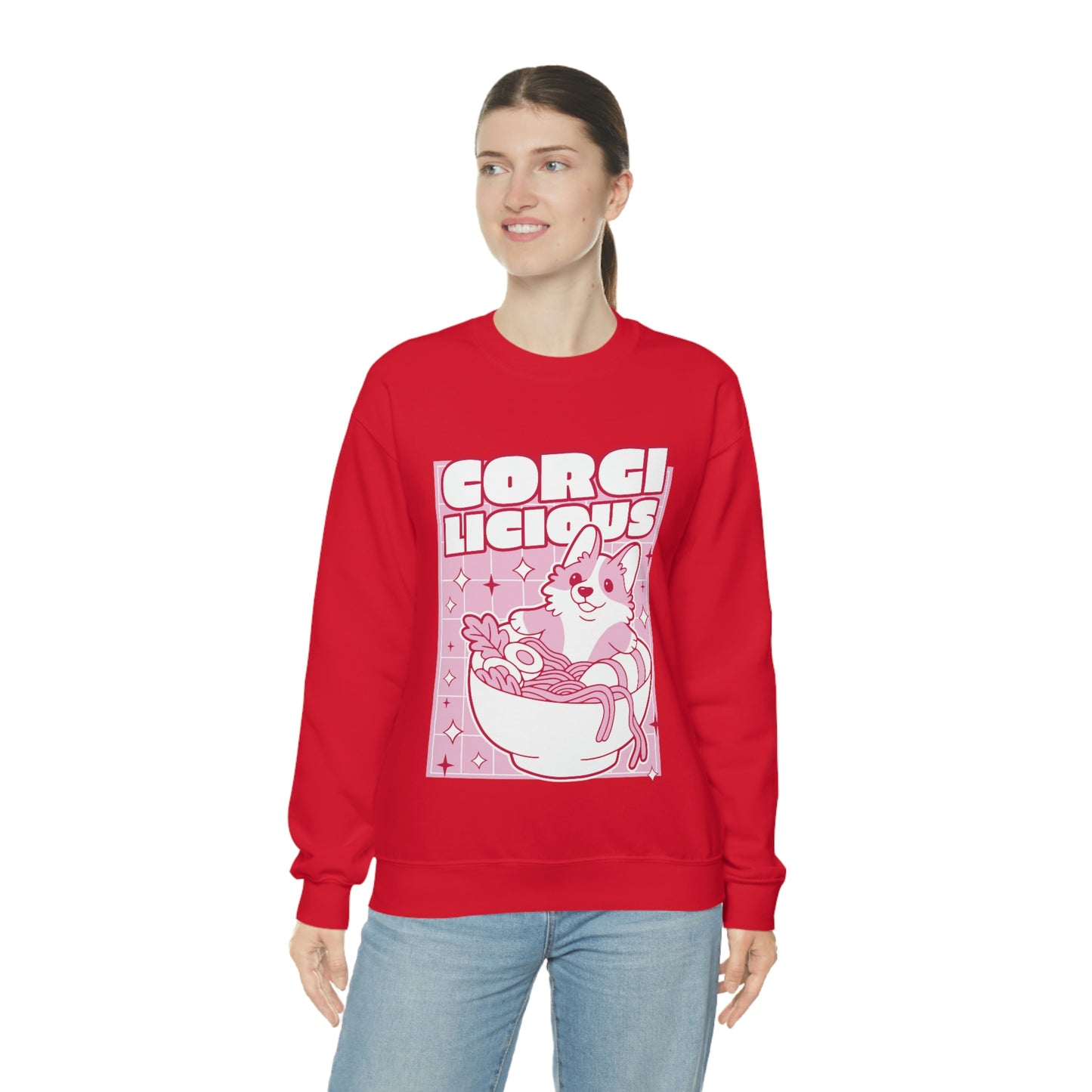 Japanese Aesthetic Corgilicious Cute Sweatshirt