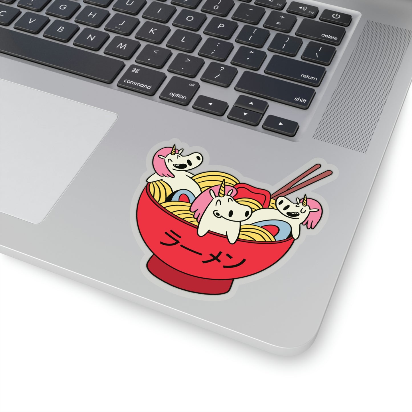 Japanese Aesthetic Unicorn In Ramen Sticker