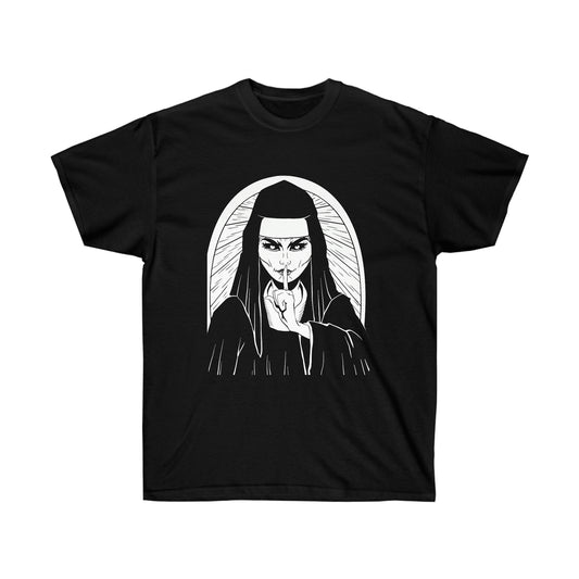 Scary Nun Goth Aesthetic T-Shirt