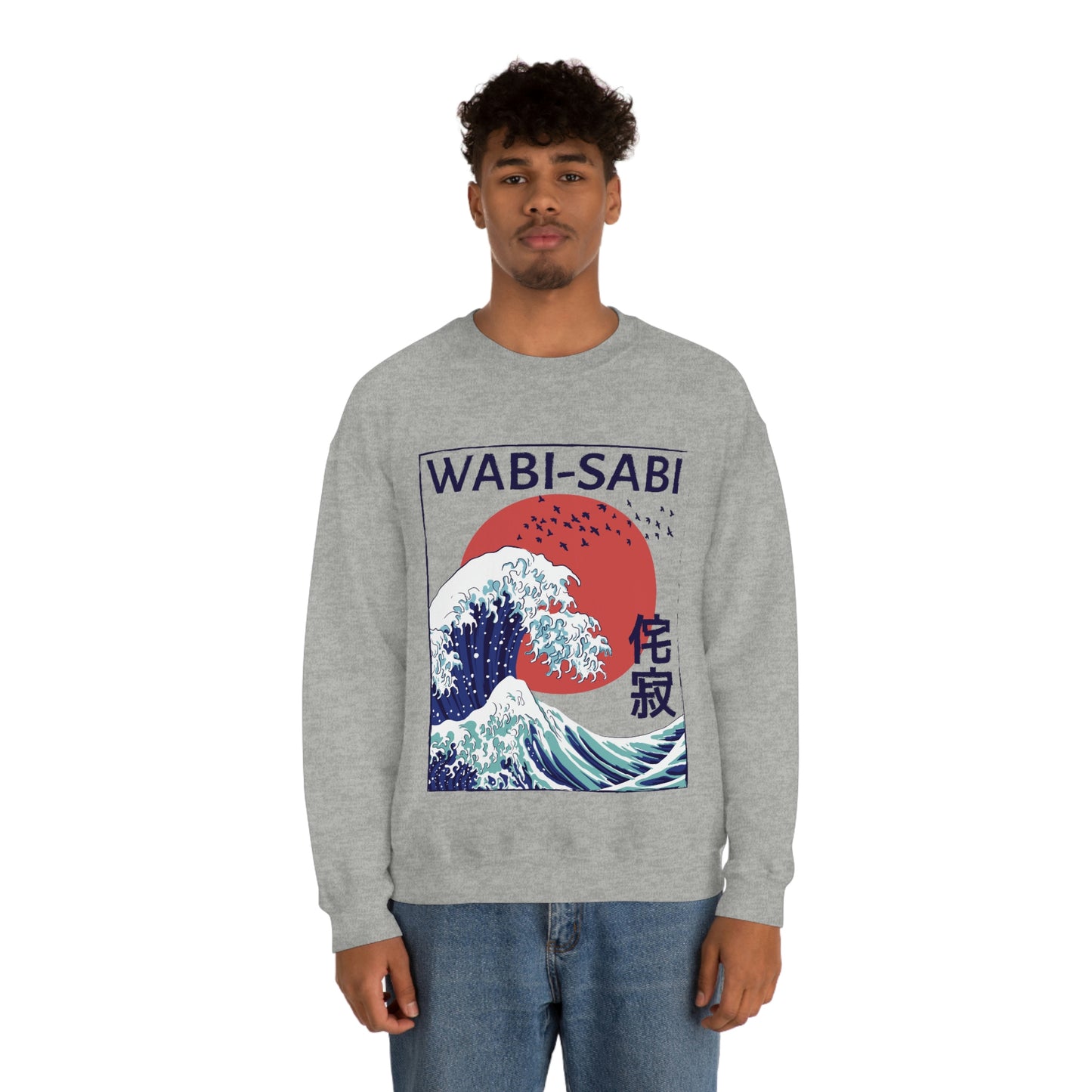 Indie Japanese Art, Japan Streeetwear Retro, Japanese Aesthetic Wave Sweatshirt