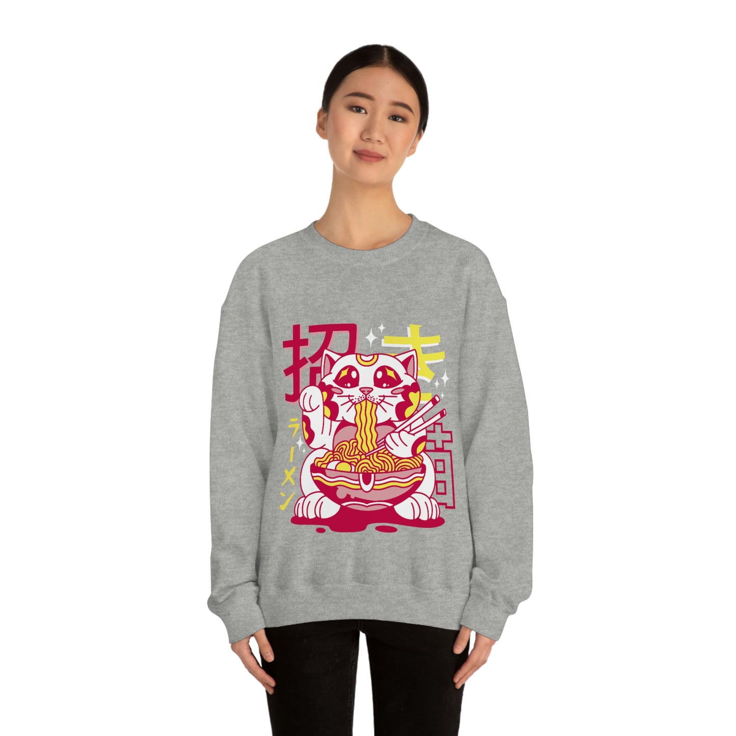 Kawaii Sweatshirt, Kawaii Clothing, Kawaii Clothes, Yami Kawaii Aesthetic, Pastel Kawaii Sweatshirt Ramen Sweater Sweatshirt