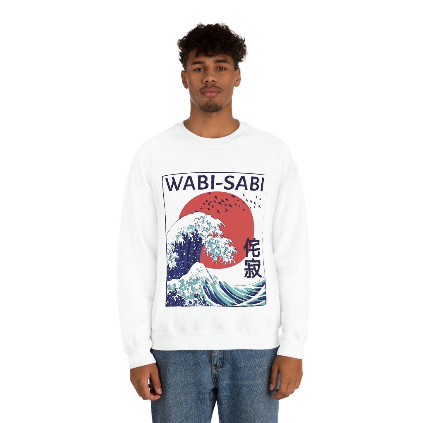 Indie Japanese Art, Japan Streeetwear Retro, Japanese Aesthetic Wave Sweatshirt