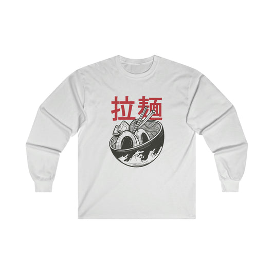 Japanese Aesthetic Ramen Bowl Long Sleeve T-Shirt