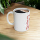 Coffee Till Death Goth Aesthetic White Ceramic Mug