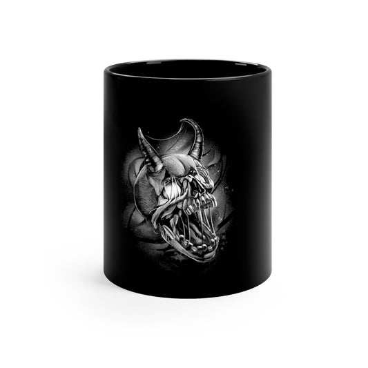 Devil Horror Skull Goth Aesthetic 11oz Black Mug