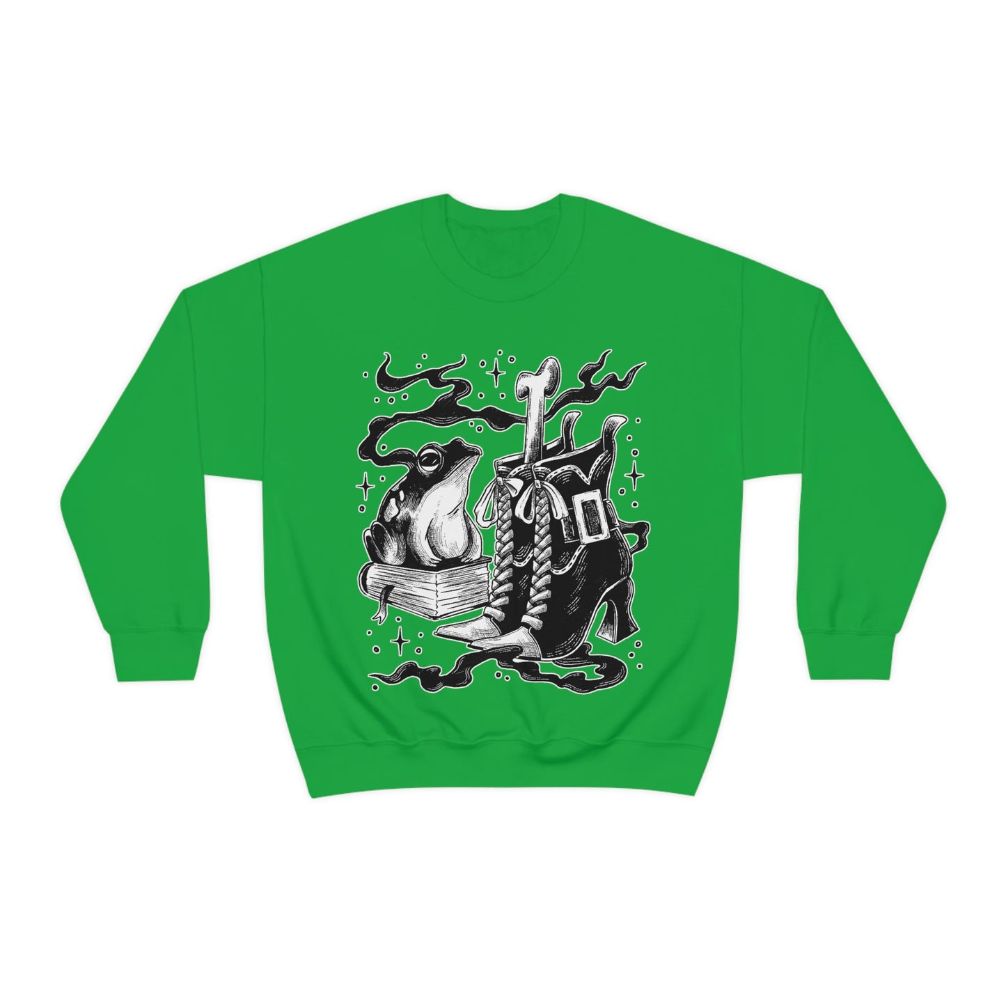 Witch Aesthetic Frog Goth Aesthetic Sweatshirt