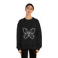 Barbwire Butterfly Y2k Aesthetic Sweatshirt