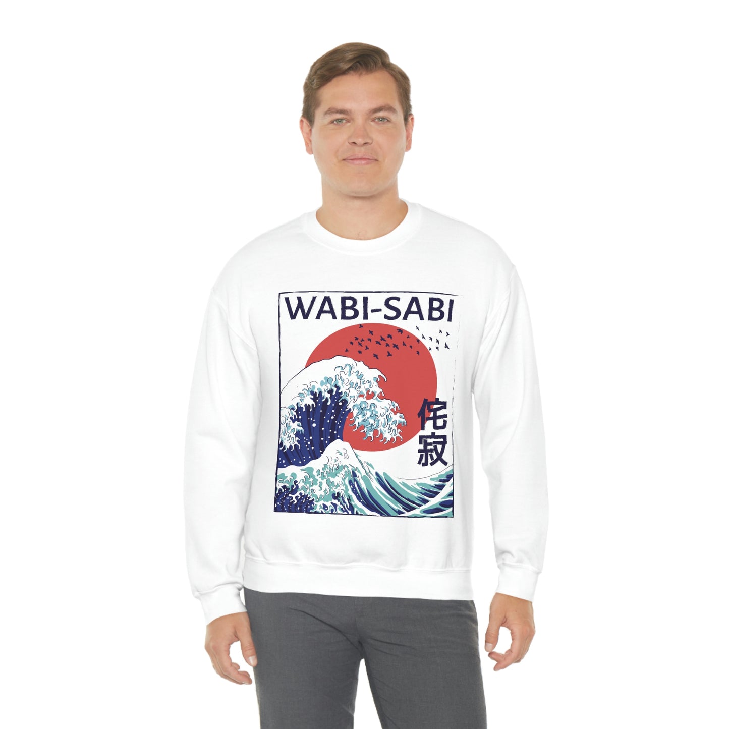 Indie Japanese Art, Japan Streeetwear Retro, Japanese Aesthetic Wave Sweatshirt