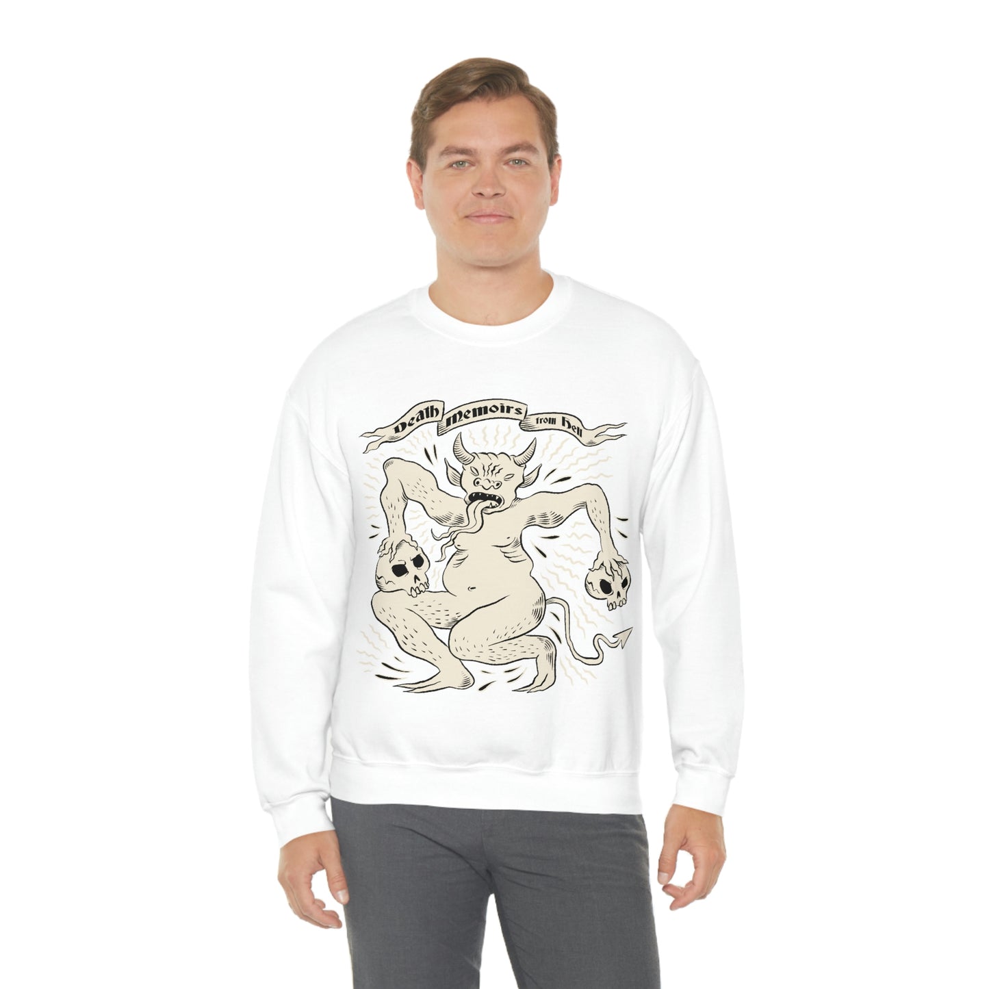 Dar Magic Demon Goth Aesthetic Sweatshirt