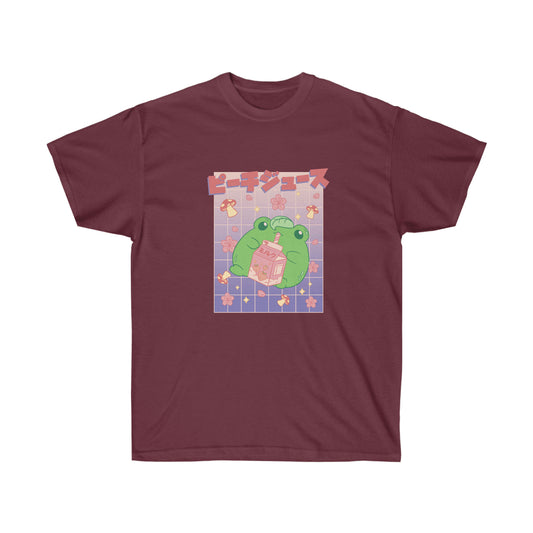 Kawaii Sweatshirt, Kawaii Clothing, Kawaii Clothes, Yami Kawaii, Pastel Kawaii Frog Strawberry Milk Sweatshirt T-Shirt