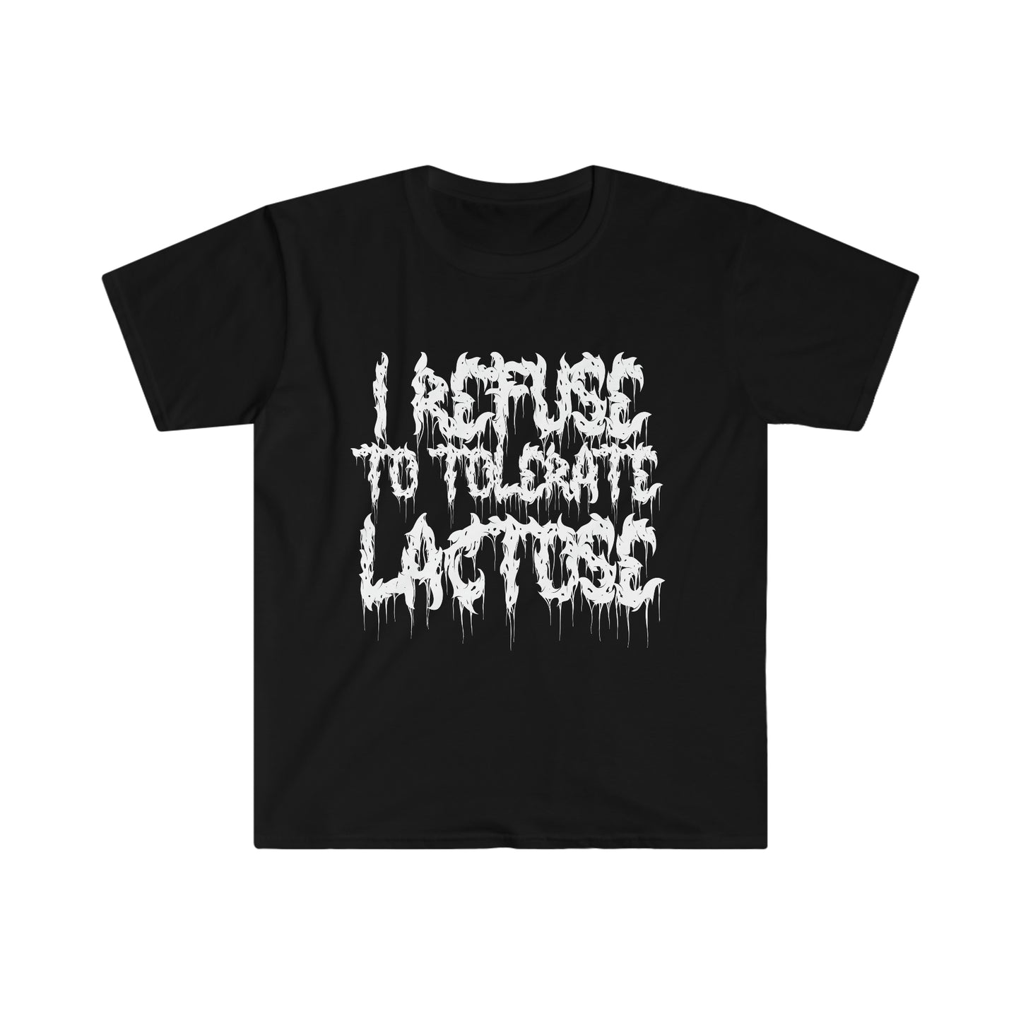 Goth Alternative Fashion Y2k I Refuse To Tolerate Lactose T-Shirt